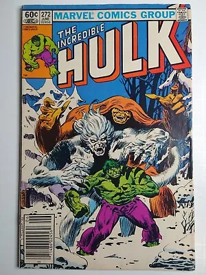 Buy Marvel Comics Incredible Hulk #272 3rd Appearance Rocket Raccoon VF 8.0 • 21.82£