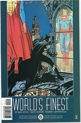 Buy DC Batman Superman Worlds Finest 2 Comic Rare High Grade NM 9.0 1999 Kesel Hot • 2.99£