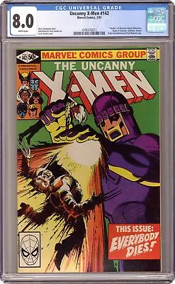 Buy Uncanny X-Men #142D Direct Variant CGC 8.0 1981 4396476011 • 87.95£