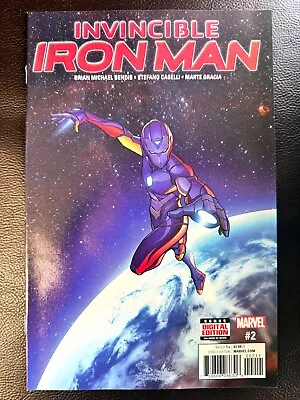 Buy Invincible Iron Man Vol. 3 #2 (2017)  - Marvel • 2.95£
