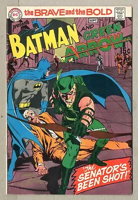 Buy Brave And The Bold #85 FN+ 6.5 1969 1st App. New Green Arrow Costume • 231.86£