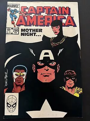 Buy Marvel Comics Captain America #290 1st App Mother Superior Key 1984 Bronze Age • 9.49£