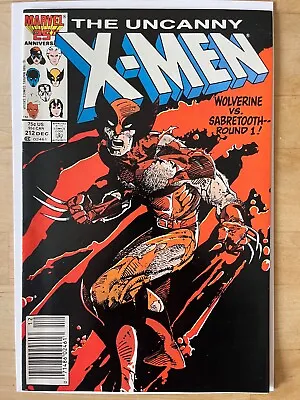 Buy Uncanny X-Men #212 (Marvel Comics 1986) - VF/NM - Wolverine Vs. Sabretooth • 38.10£