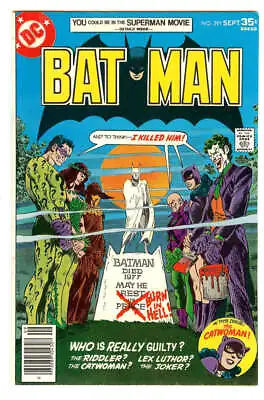 Buy Batman #291 8.0 // Jim Aparo Cover Dc Comics 1977 • 79.16£