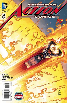 Buy Action Comics (2011) #51 NM John Romita Jr Variant Cover • 2.36£
