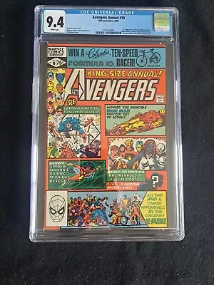 Buy Avengers Annual 10 CGG 9.4 Marvel  1981 1st Appearance Rougue & Madelyn Pryor • 119.72£