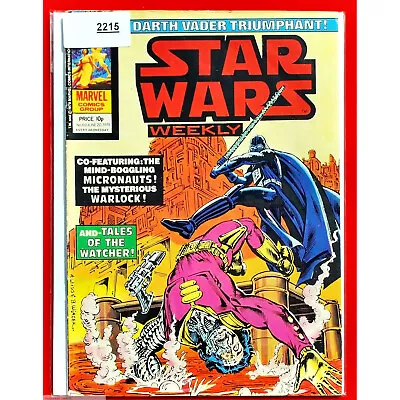 Buy Star Wars Weekly # 69   1 Marvel Comic A Good Gift 20 6 79 UK 1979 (Lot 2215 . • 8.99£