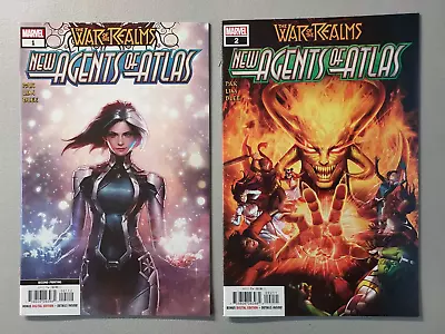 Buy War Of The Realms New Agents Of Atlas #1 (2nd Print)& 2 - 1st Swordmaster (2019) • 22.39£