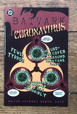 Buy Batvark Coronavirus # 1  Cerebus The Aardvark Dave Sim Nm 1st Print Unread 2021 • 12.95£