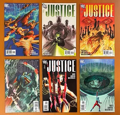 Buy Justice #1, 2, 3, 4, 5, 6 Up To 12 Complete Series (DC 2005) 12 X Comics • 39.50£
