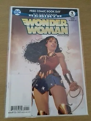 Buy Wonder Woman #1 - Dc Universe Rebirth - Fcbd May 2017 Nm • 0.99£