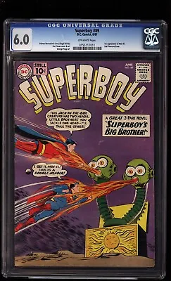 Buy Superboy 89 CGC F 6.0 1st Appearance Mon-El  1961 • 197.08£