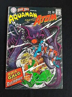 Buy The Brave And The Bold 73 DC Comics 1967 Aquaman And The Atom • 7.11£