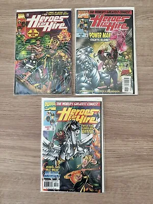 Buy 3 X Heroes For Hire Comics. Nos. 1-3. 1997. Marvel Comics. VFN+ • 3.50£
