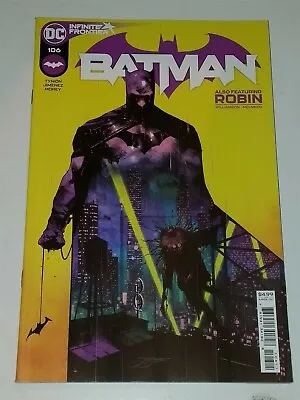 Buy Batman #106 Nm (9.4 Or Better) May 2021 Dc Infinite Frontier Comics • 7.99£