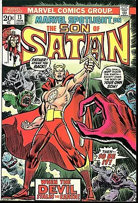 Buy Marvel Spotlight #13 Son Of Satan. VF/NM- Origin Retold • 50.40£