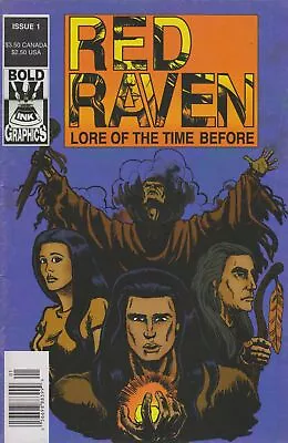 Buy Red Raven: Lore Of The Time Before #1 (Newsstand) FN; Bold Ink | We Combine Ship • 18.97£
