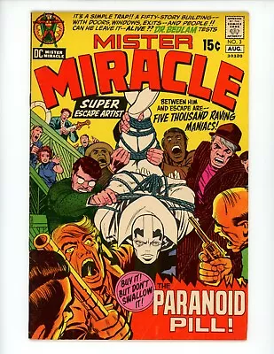Buy Mister Miracle #3 Comic Book 1971 FN- 1st App Doctor Bedlam Jack Kirby Comics • 8£
