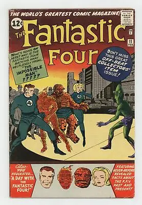 Buy Fantastic Four #11 VG+ 4.5 1963 • 417.08£