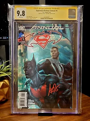 Buy SUPERMAN BATMAN ANNUAL #4  1st Batman Beyond In DCU - CGC 9.8 Signature Artgerm • 418.43£