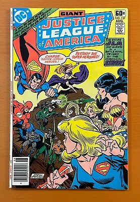 Buy Justice League Of America #157 (DC 1978) FN/VF Bronze Age Comic • 14.62£