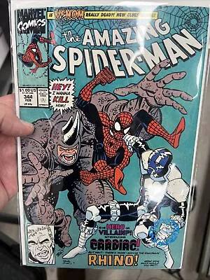 Buy Amazing Spider-Man #344 Direct Marvel 1991 1st App Cletus Kasady NM!! • 15.83£