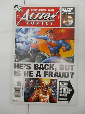 Buy Action Comics #841 September 2006 Nm Near Mint 9.4 9.6 Superman Firestorm • 2.33£