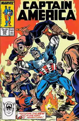 Buy Captain America (1st Series) #335 FN; Marvel | Mark Gruenwald Watchdogs - We Com • 5.40£