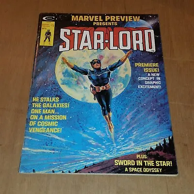 Buy Marvel Preview #4 1st Star Lord Vg+ (4.5) January 1976 Us Magazine 2 Spine Split • 59.99£