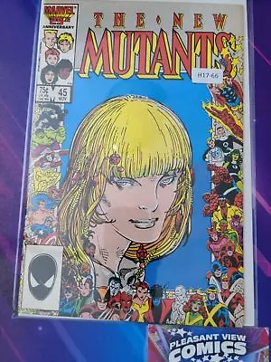 Buy New Mutants #45 Vol. 1 High Grade 1st App Marvel Comic Book H17-66 • 7.90£