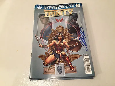 Buy Signed Frank Cho Trinity #2 Wonder Woman Batman Superman W/coa 200% Guarantee • 15.88£