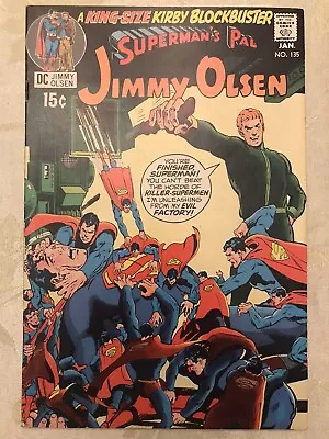 Buy SUPERMAN'S PAL JIMMY OLSEN #135 (1971) 2nd DARKSEID JUSTICE LEAGUE DC • 16£