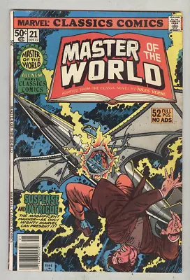 Buy Marvel Classics Comics #21 G/VG 1977 Master Of The World • 2.36£
