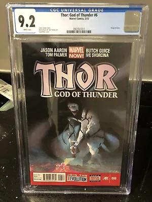 Buy Thor: God Of Thunder #6 CGC 9.2 Origin Of Gorr 1st Knull Cameo MCU Love Thunder • 114.31£