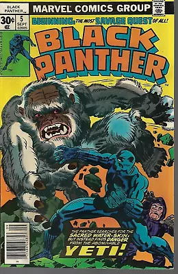 Buy BLACK PANTHER (1977) #5 - Back Issue • 19.99£