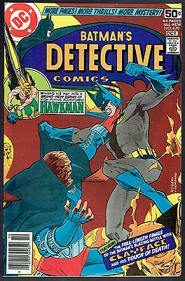 Buy DETECTIVE COMICS  479  VF+/8.5  -  Clayface Cover And Story! • 31.59£