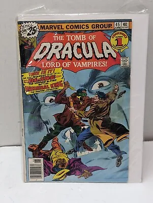 Buy Vintage Tomb Of Dracula #45  6/76 - 1st Deacon Frost; Blade Vs Hannibal King  • 23.95£