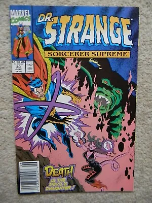Buy DOCTOR STRANGE: SORCERER SUPREME #30 - Marvel Comics - Jun.1991 - NM • 7£