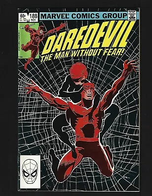 Buy Daredevil #188 VF+ Miller Black Widow Kingpin Stick Hand Kirigi Ivan Petrovich • 10.39£