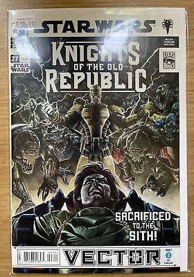 Buy Star Wars Knights Of The Old Republic #27 (2008) 9.0 VF/NM Vector Part 3 • 5.56£