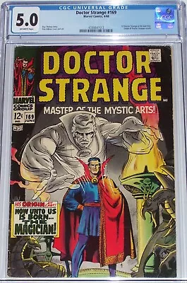 Buy Doctor Strange #169 June 1968 1st Doctor Strange In His Own Title. Origin Retold • 162.86£