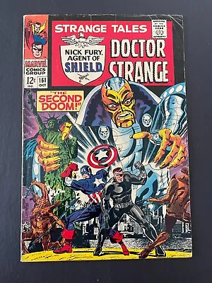 Buy Strange Tales #161 - The Second Doom (Marvel, 1967) VG+ • 16.67£
