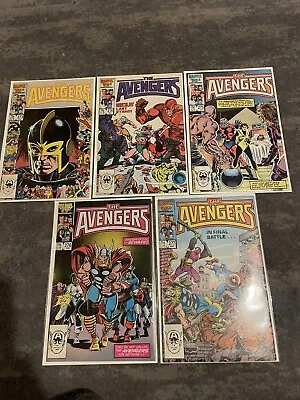 Buy Avengers X5 Comics 273,274,275,276&277 Masters Of Evil Saga • 32.75£