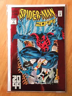 Buy SPIDER-MAN 2099 #1 (1992) NM+ Stunner! **Bagged In Thick Mylar!** • 37.12£