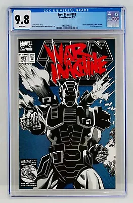 Buy Iron Man #282 CGC 9.8 White Pages First War Machine Appearance 1st NM/MT Grail • 237.17£
