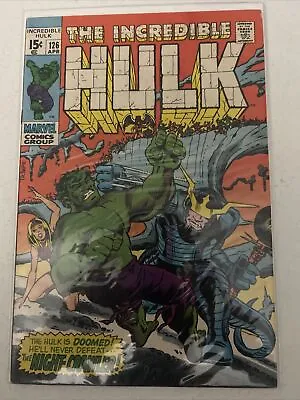 Buy Incredible Hulk #126 Marvel Comics Trimpe! • 31.66£