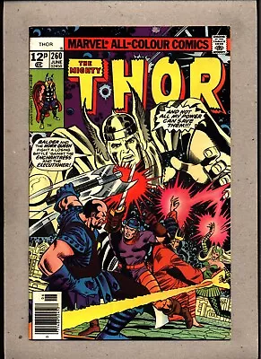Buy Mighty Thor #260_june 1977_fine+_ The Enchantress And The Executioner _uk! • 0.99£