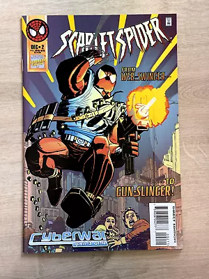 Buy Marvel Comics Scarlet Spider #2 December 1995 Cyberwar Part 3 Of 4, Vf+ 8.5 • 10£