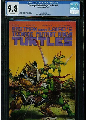 Buy Teenage Mutant Ninja Turtles #46 Cgc 9.8 White Pages 1996 Appearance Space Usagi • 705.96£