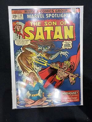 Buy Marvel Spotlight #18 Oct 1974 The Son Of Satan Bronze Age Comic Book • 15.80£